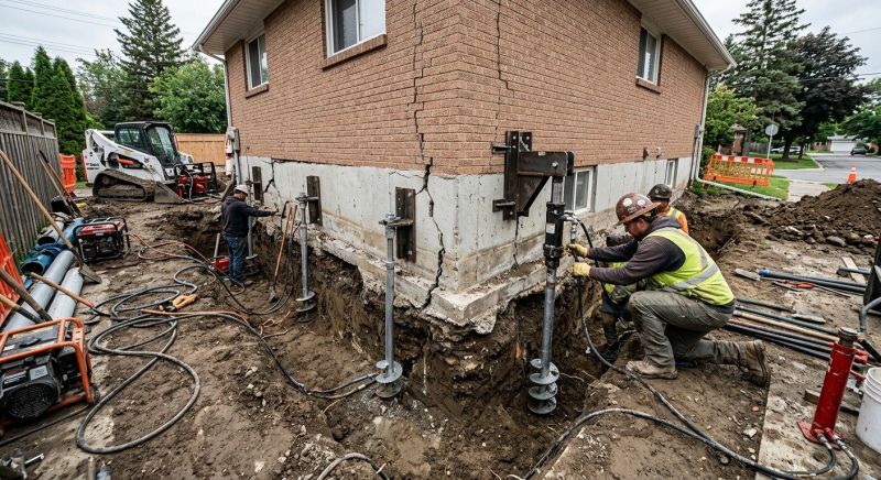 Sinking Foundation Repair in Key Biscayne, FL